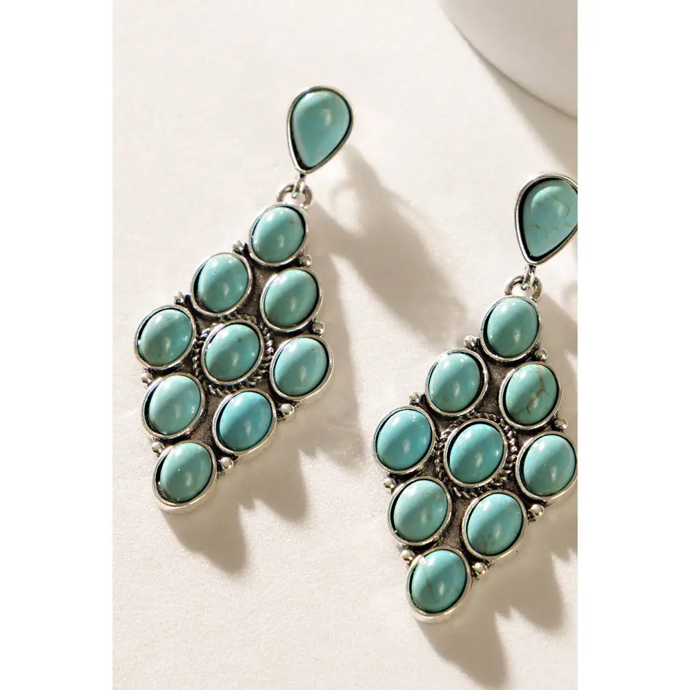 Streamlined Decorative Artful Statement Earrings