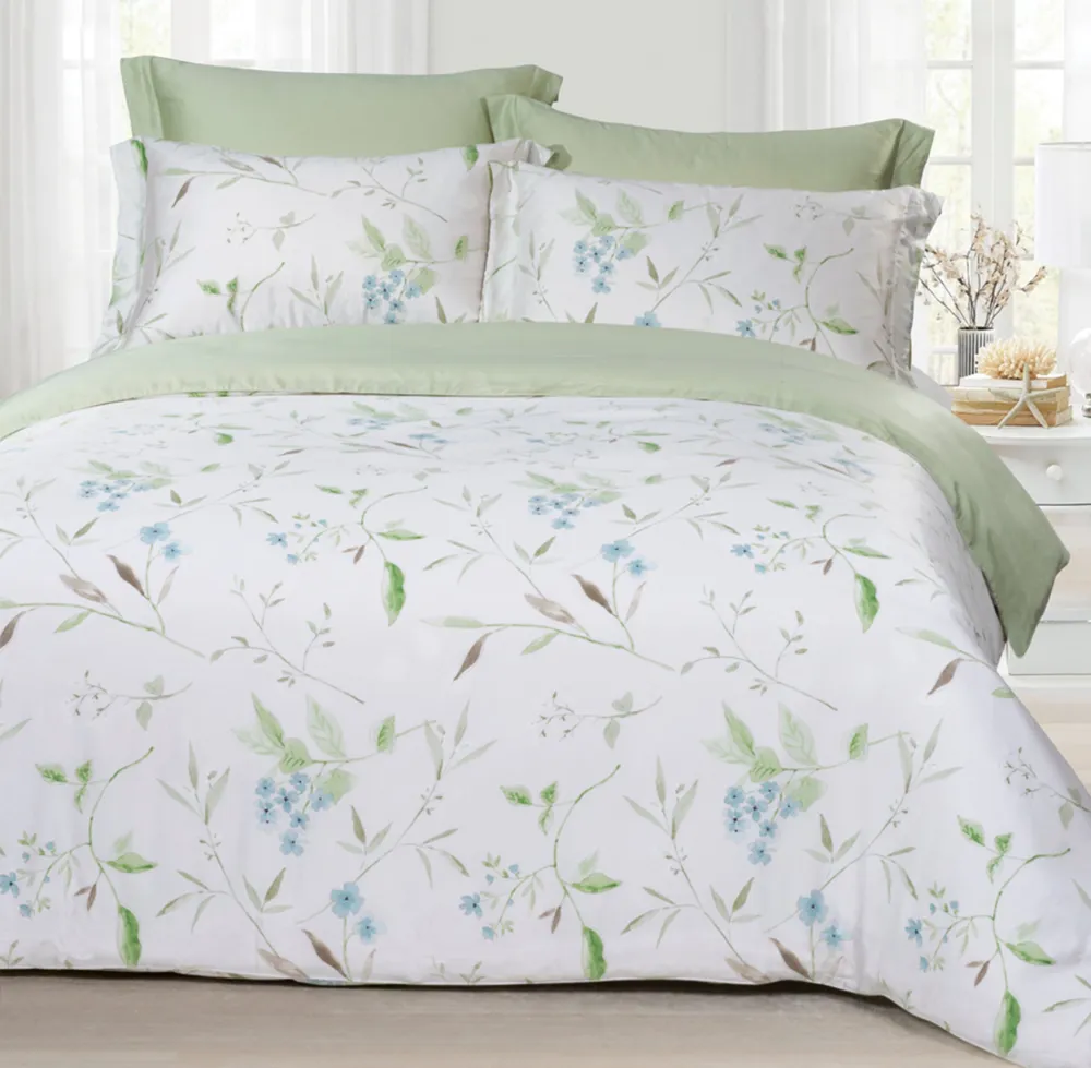 Lyocell Fiber Woven Complete Bedding Set