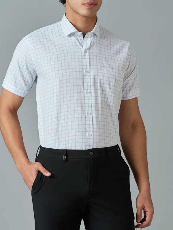 Active Checked Half Sleeve Classic Men's Formal Shirt