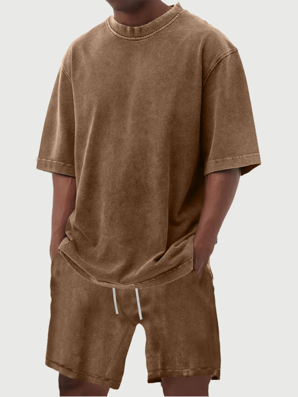 Everyday Structured Garment Washed Set