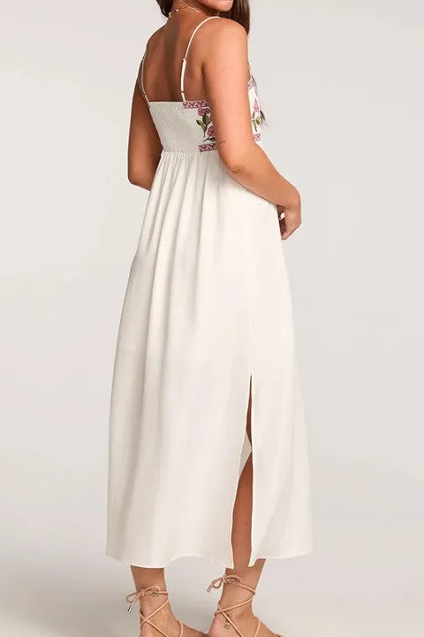 Women's White Strapless Dress