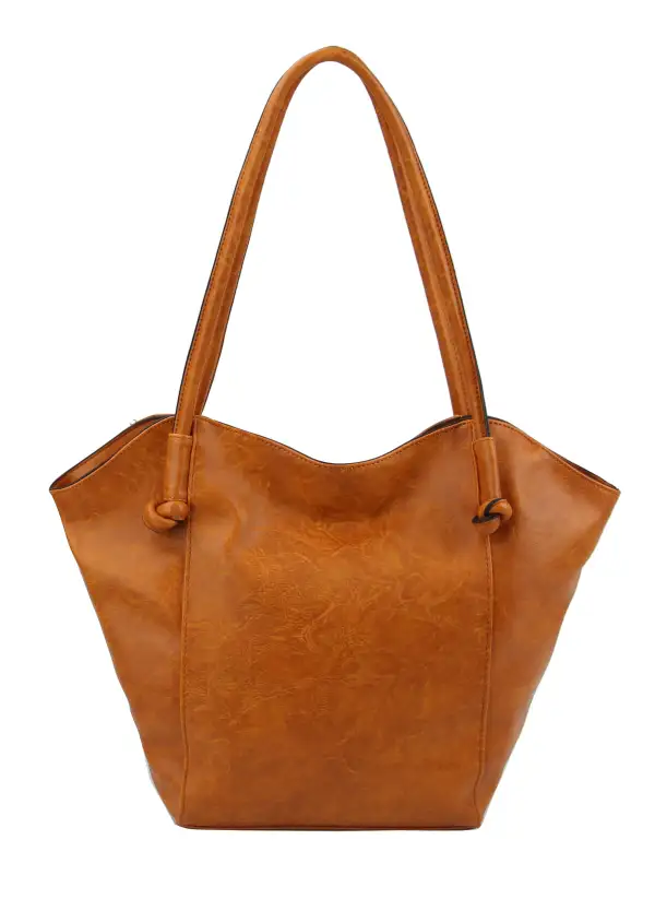 Compartment Top Handle Shoulder Bag