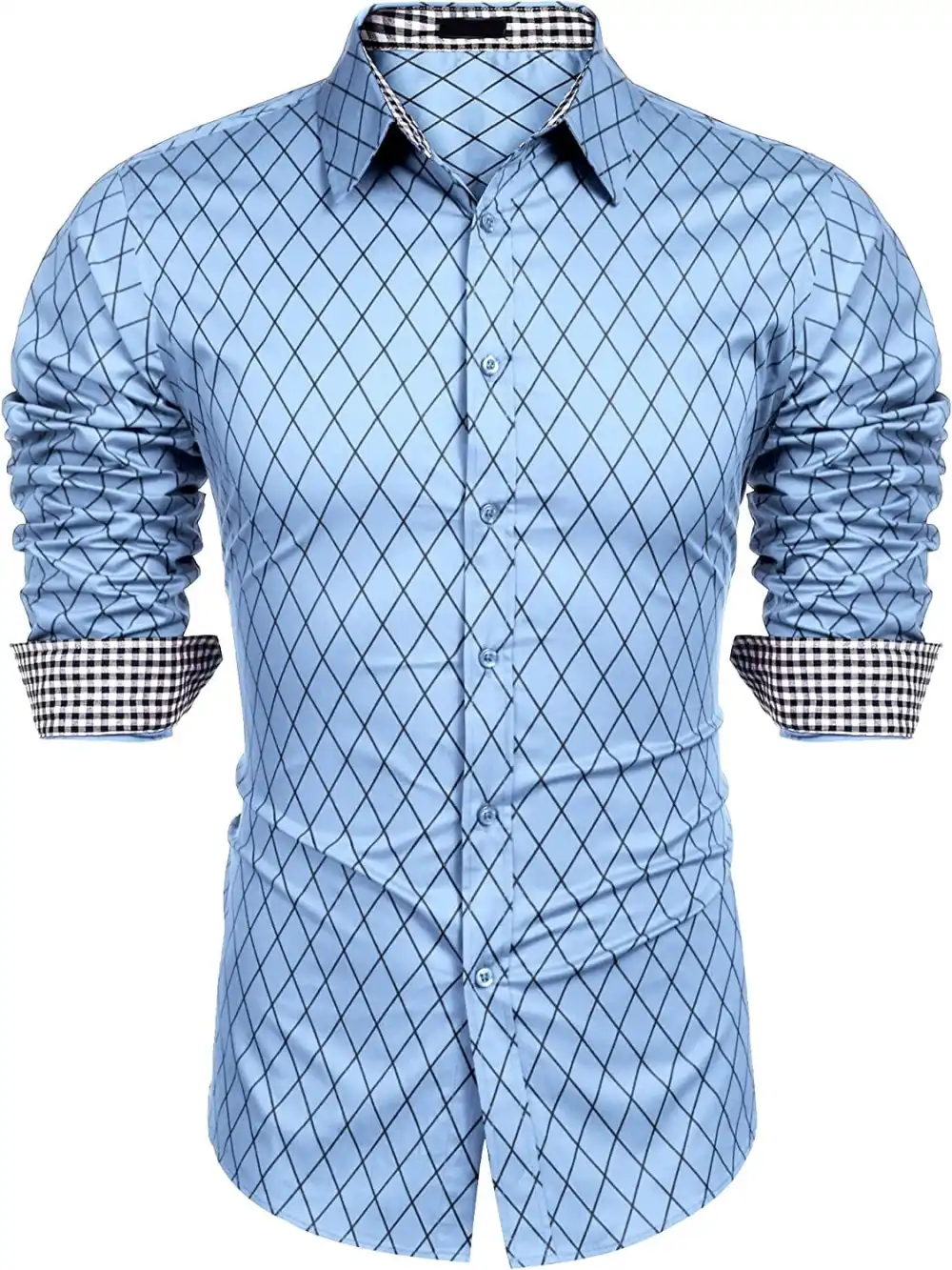 Business Long Sleeve Slim Fit Dress Shirt