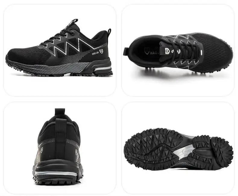 Men's Soft Insole Work Shoes