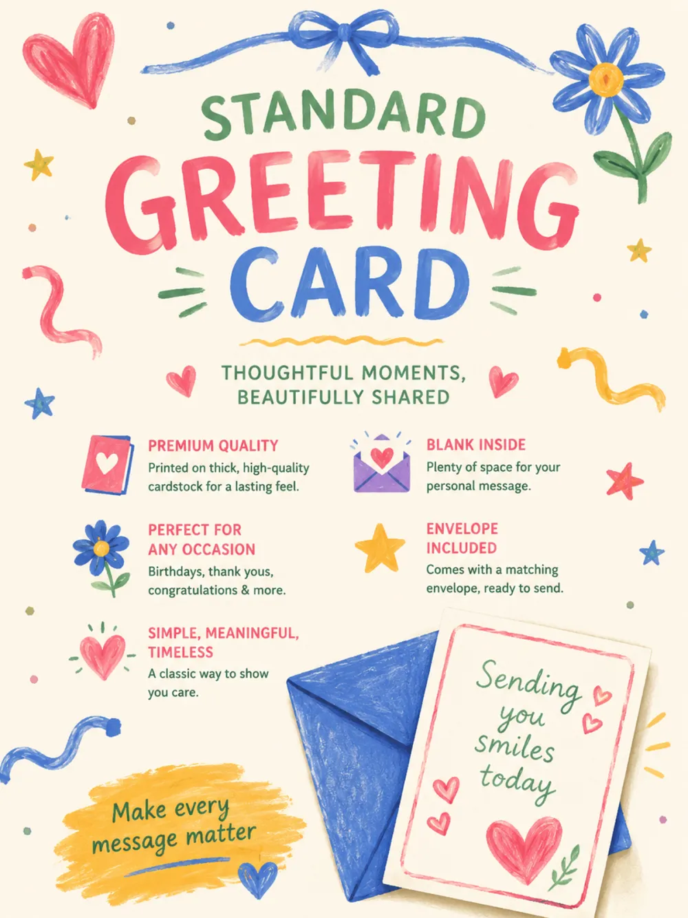 Standard Greeting Card