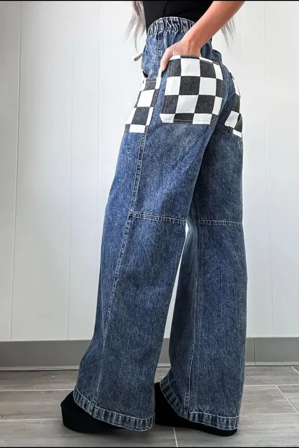Polished Easy Layer Denim Jeans