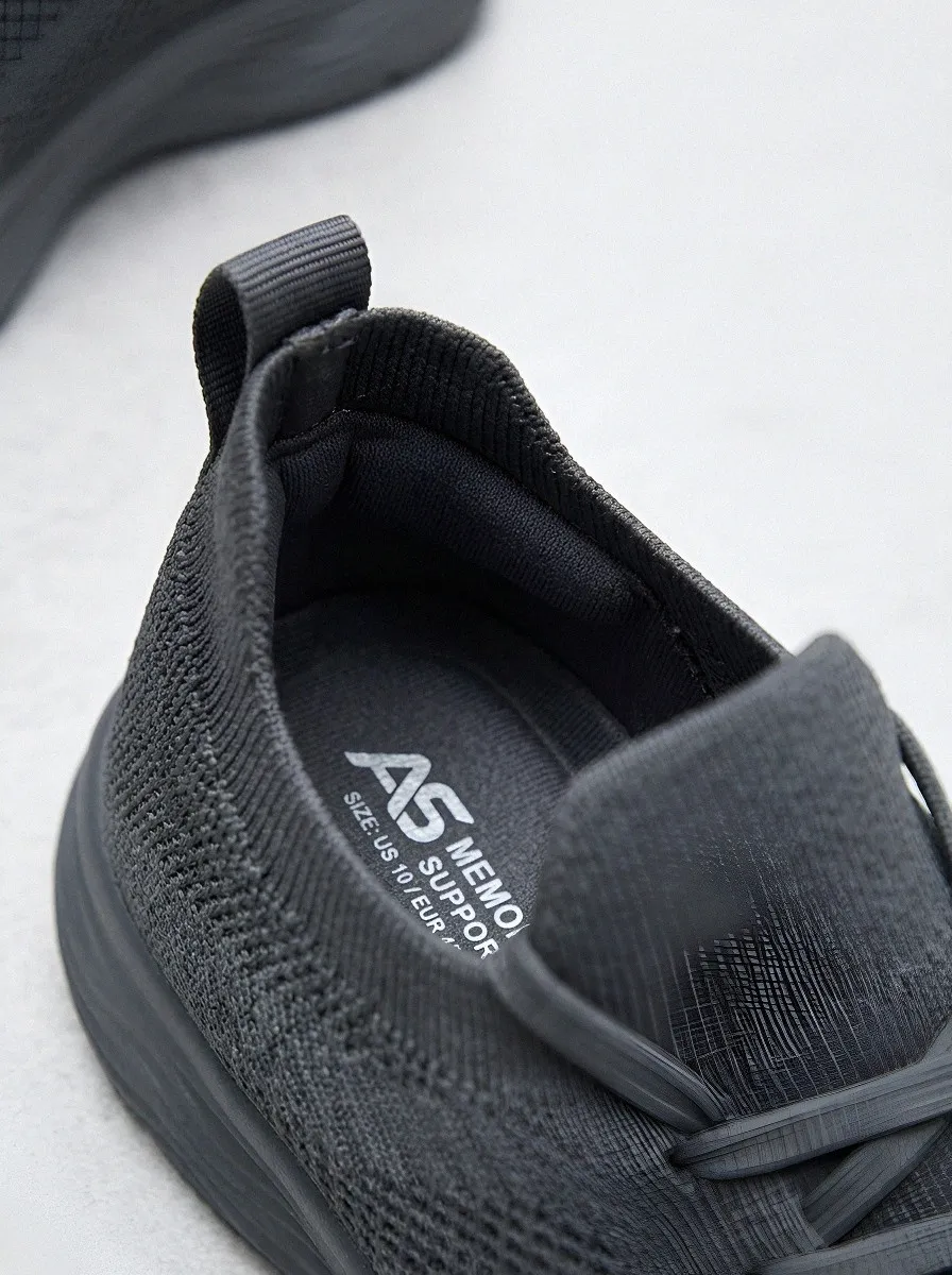 Men's Knit Minimalist Mesh Athletic Sneakers