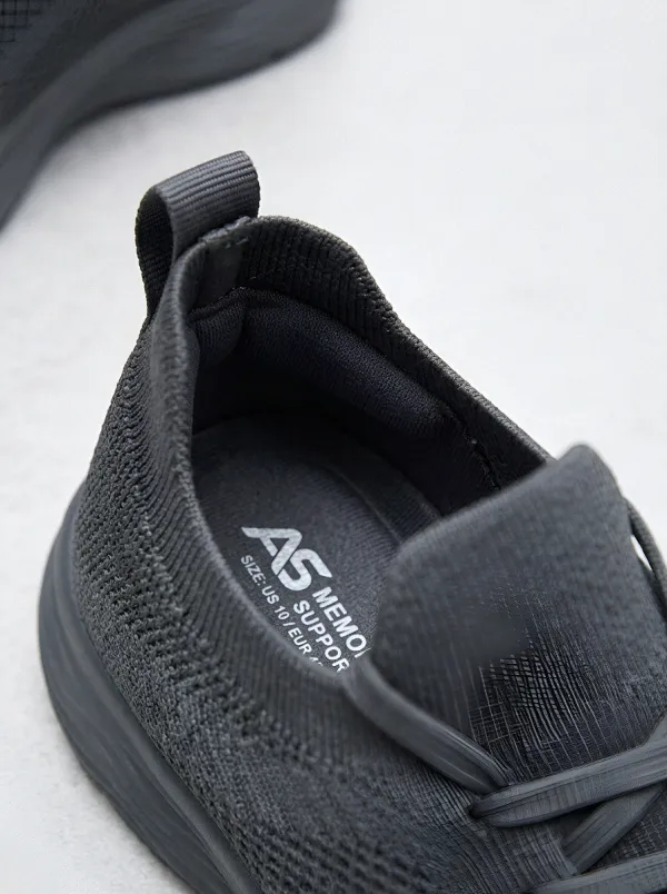 Men's Knit Minimalist Mesh Athletic Sneakers