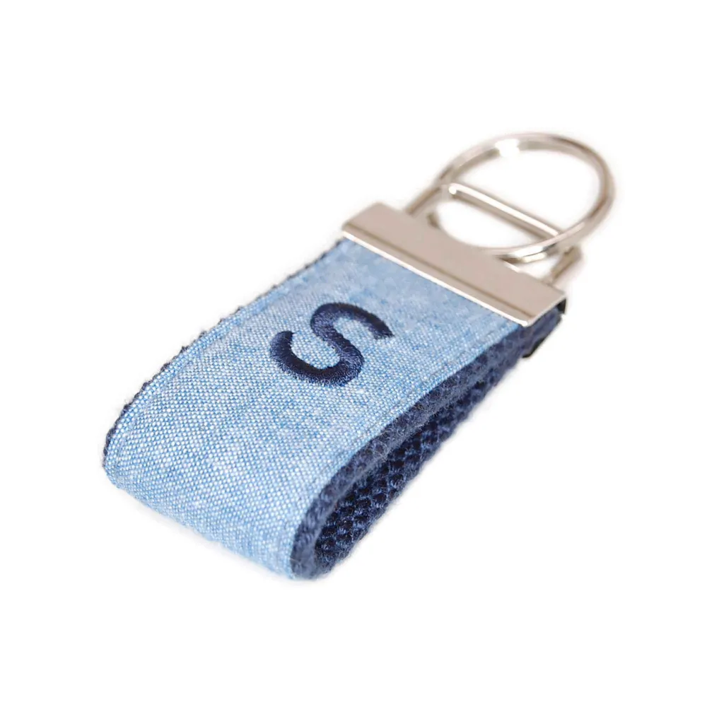Chambray Heritage Inspired Keychain