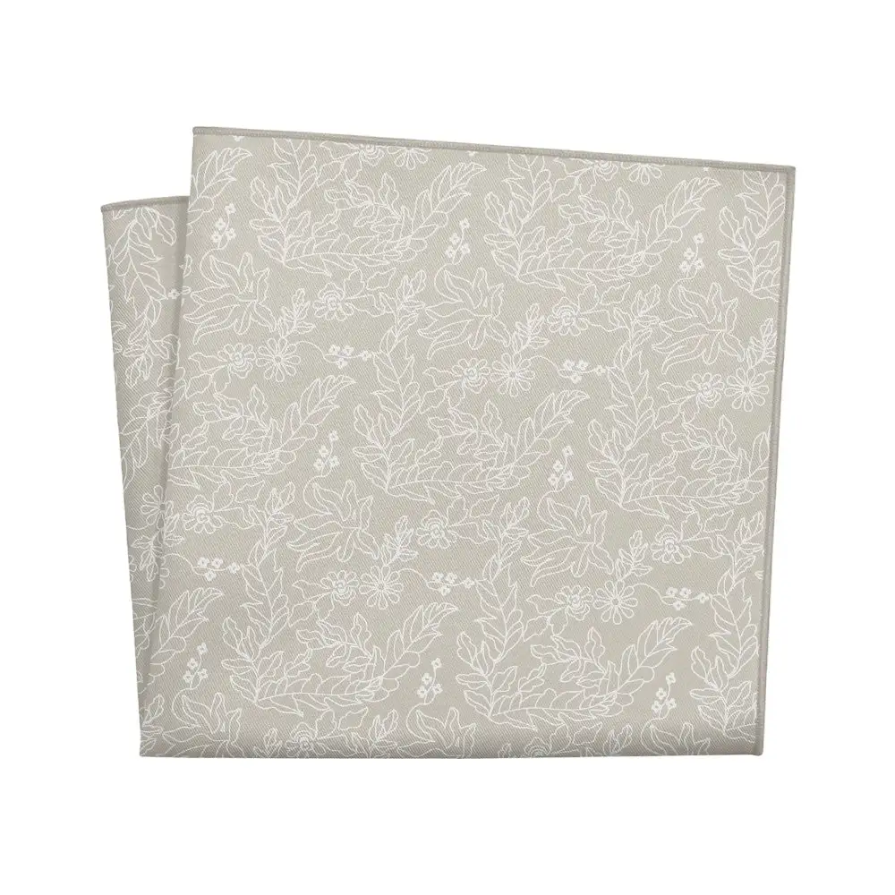 Crisp Smart Floral Pocket Square