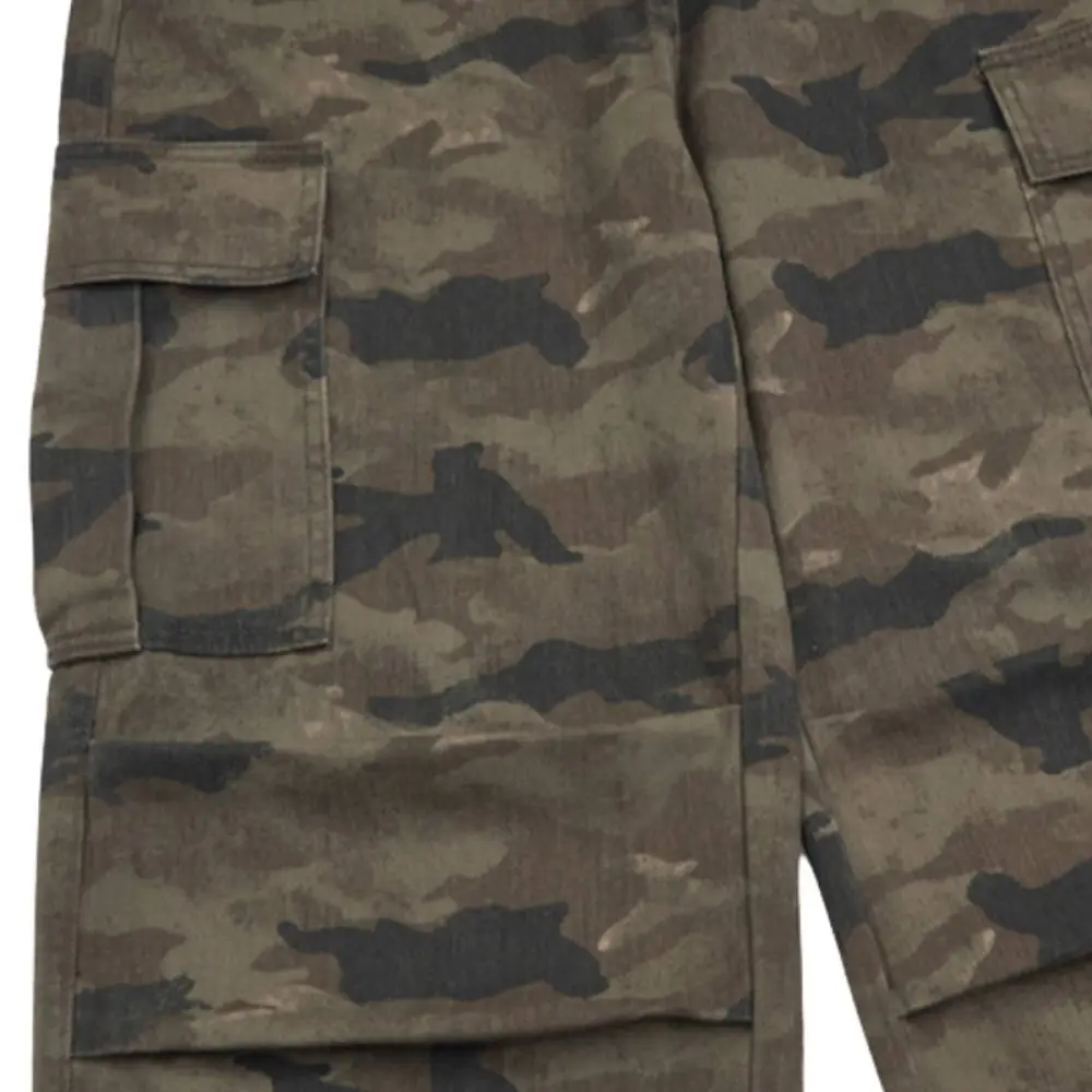 Modern Relaxed Cargo Denim Jeans