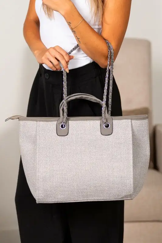 Tweed Tweed Tote Bag