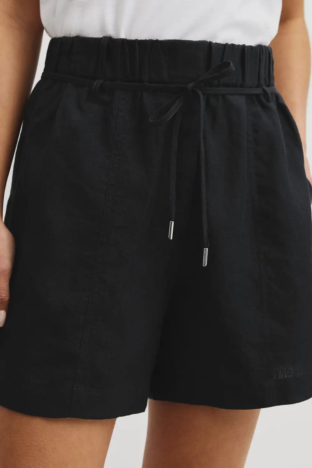 Women's Soft Linen Shorts