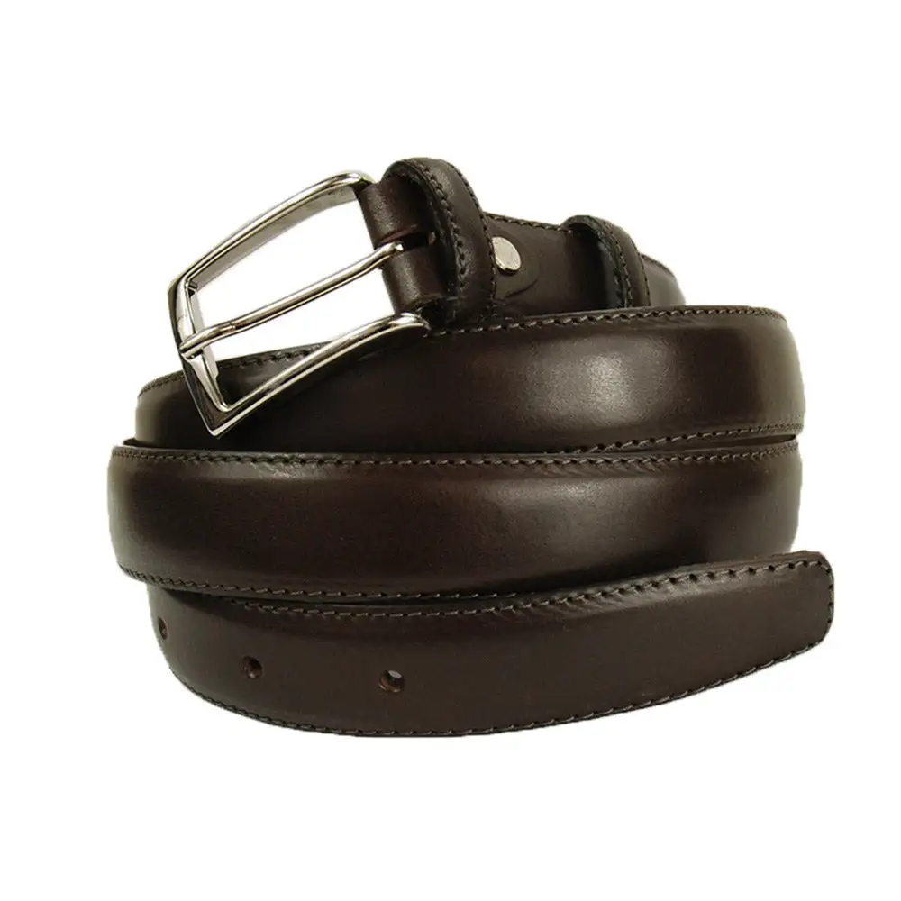 Rugged Statement Buckle Crafted Belt