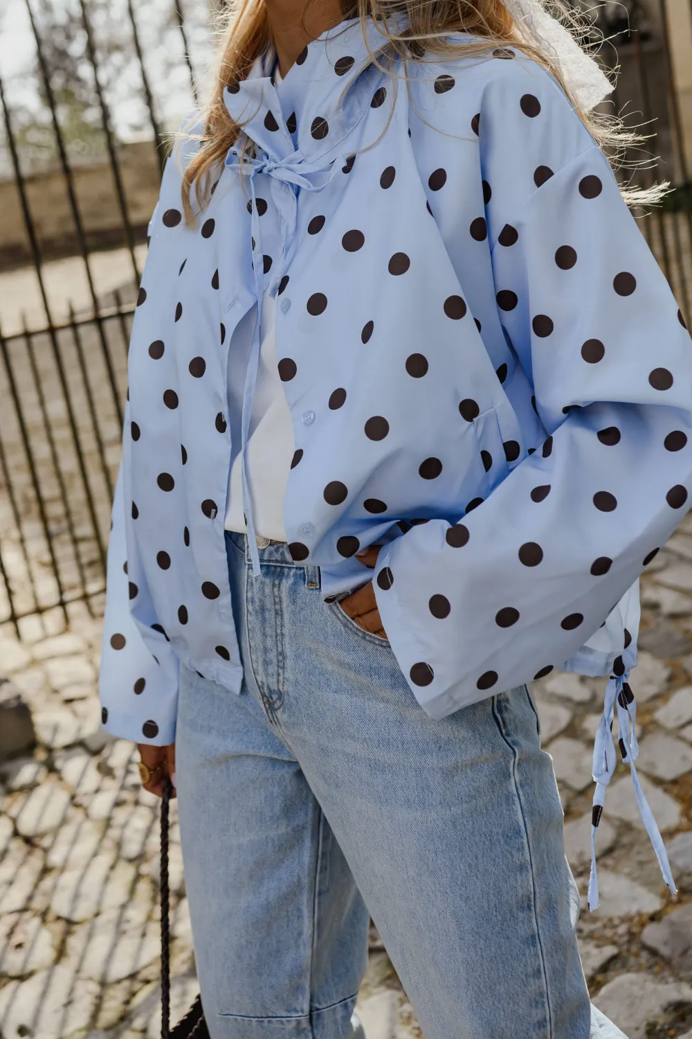 Polka Dot Casual Jacket