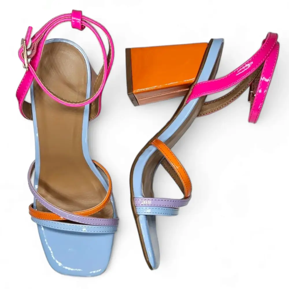 Dainty Strap Gretchen Block Heel