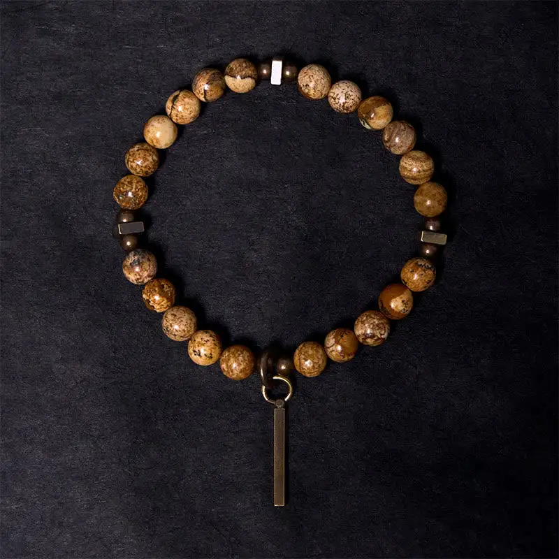 Distressed Design Copper Bracelet
