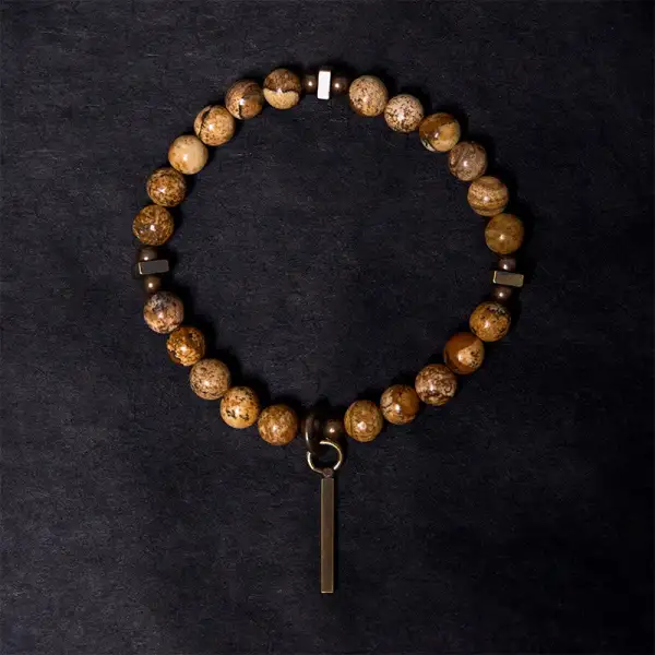 Distressed Design Copper Bracelet