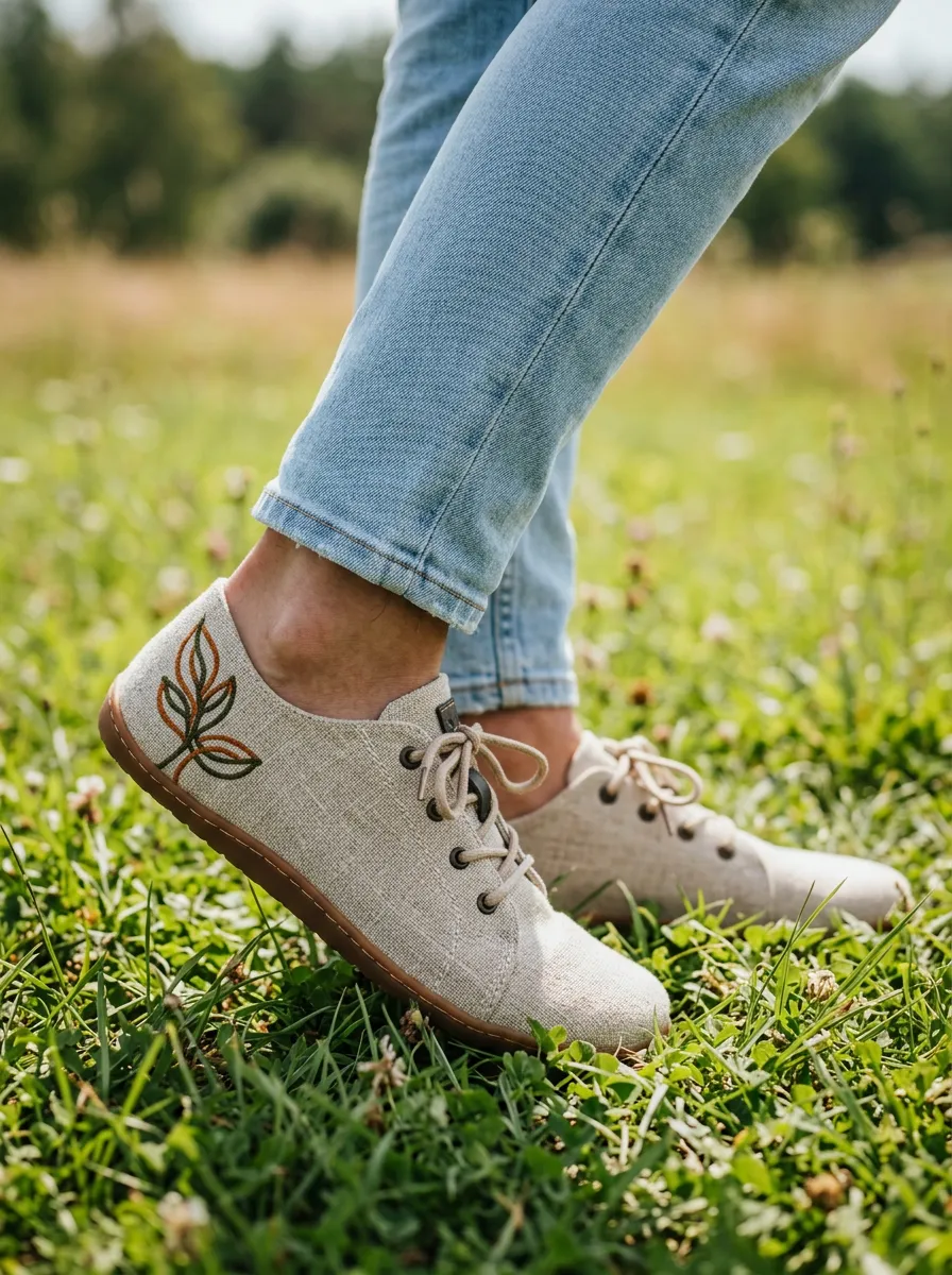 Winter-Ready Botanical Leaf Comfort Edit Unisex Barefoot Shoes
