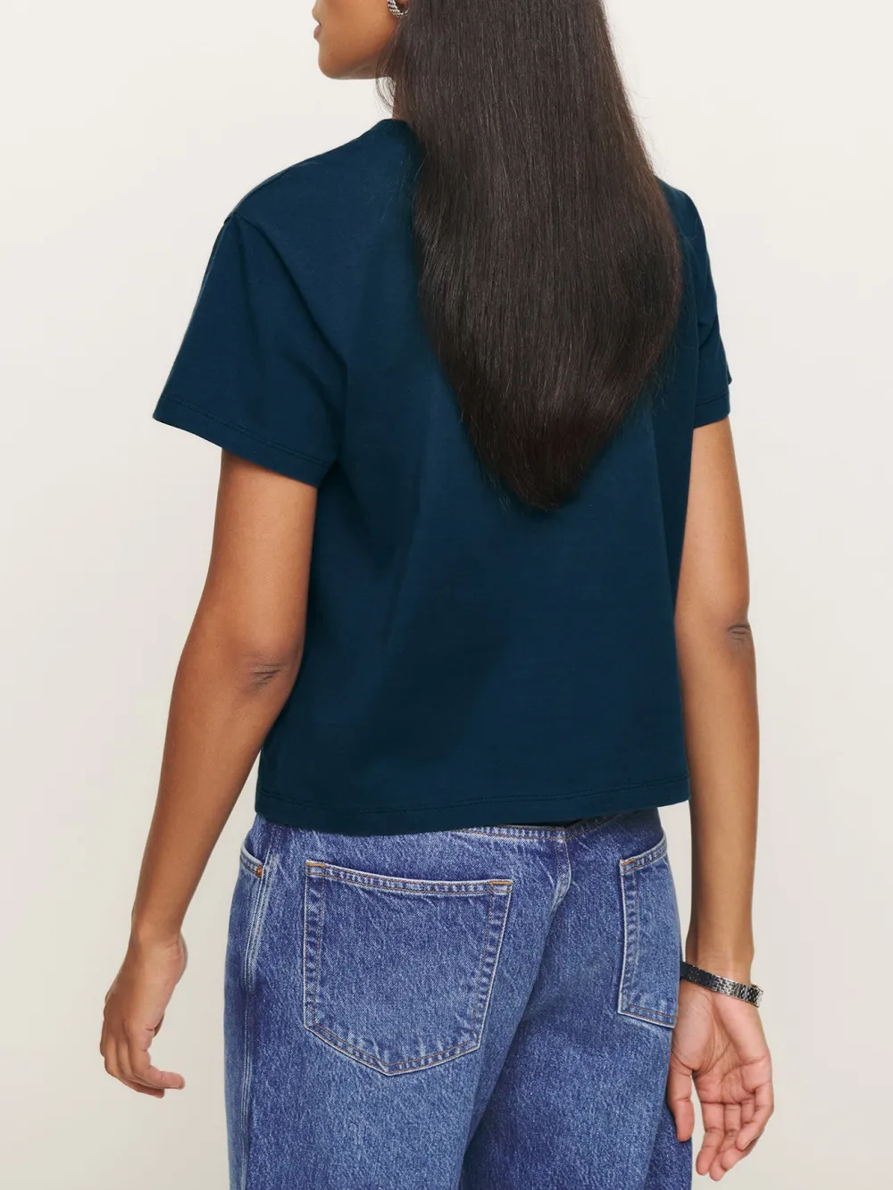 Loose Fit Crew Neck T-Shirt