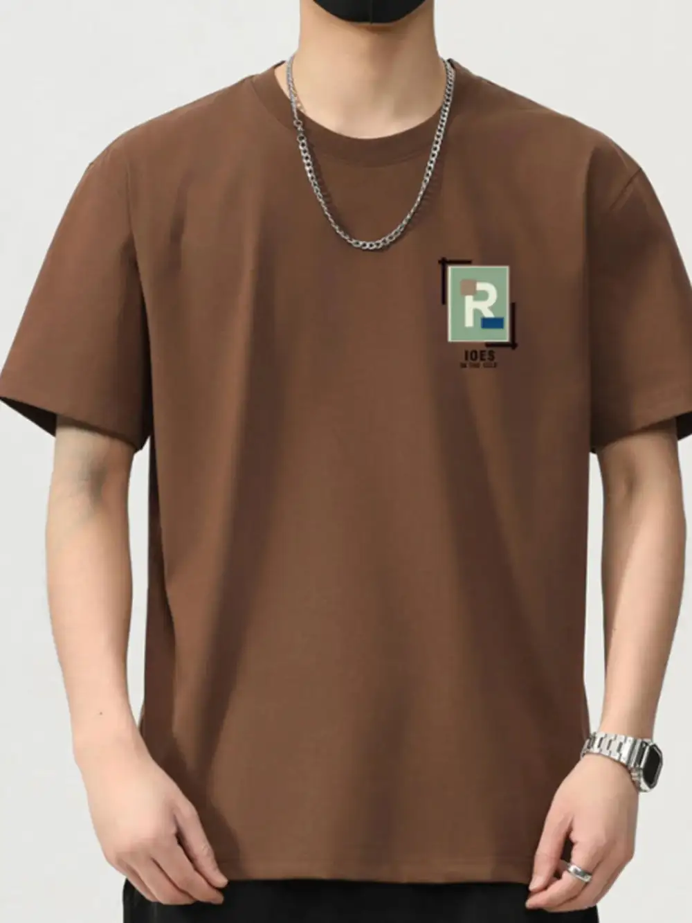 Classic Round-Neck Short-Sleeve T-Shirt