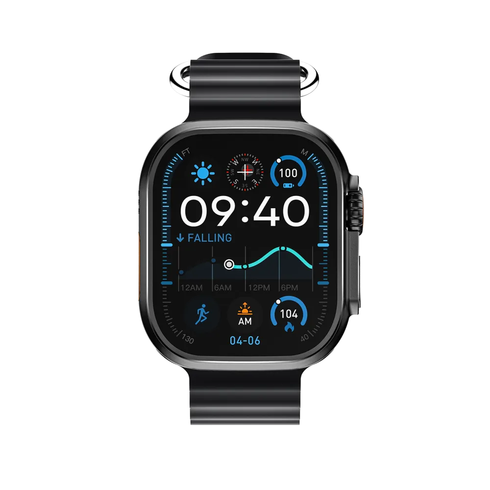 U5 Smartwatch – AI Smart Watch with Bluetooth Calling, NFC, Health & Fitness Tracking, IP68 Waterproof