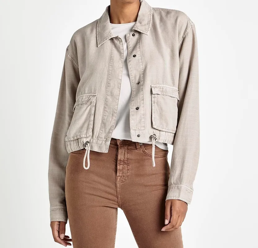 Textured Relaxed Gentle Jacket