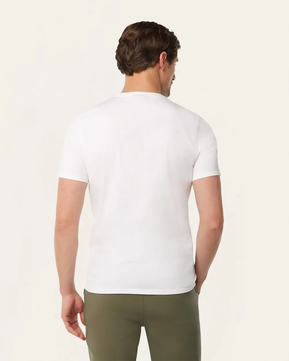 Classic Classic Fit Stretch Blend Round Neck T-Shirt