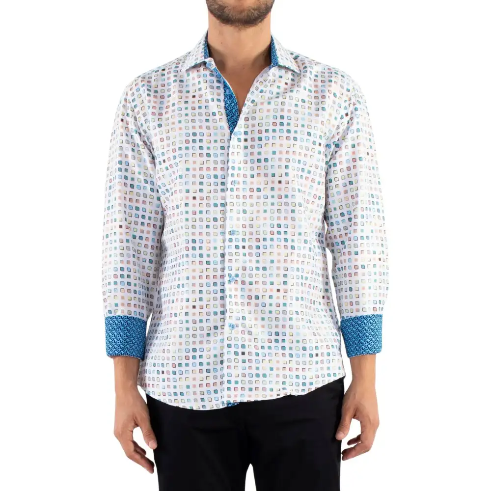 Seaside Button Up Dress Shirt