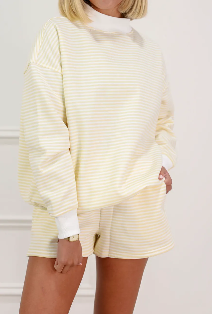 Structured Mood Shorts Set