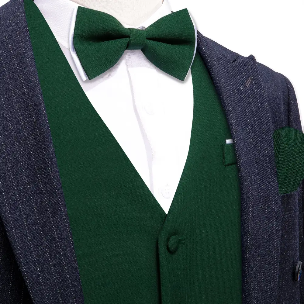 Polished V Neck Casual Formal Dress Vest