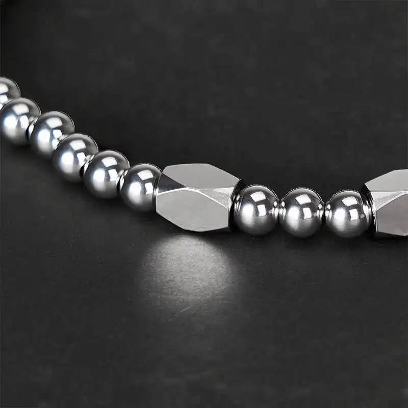Small Beads Titanium Steel Stimulation Bracelet