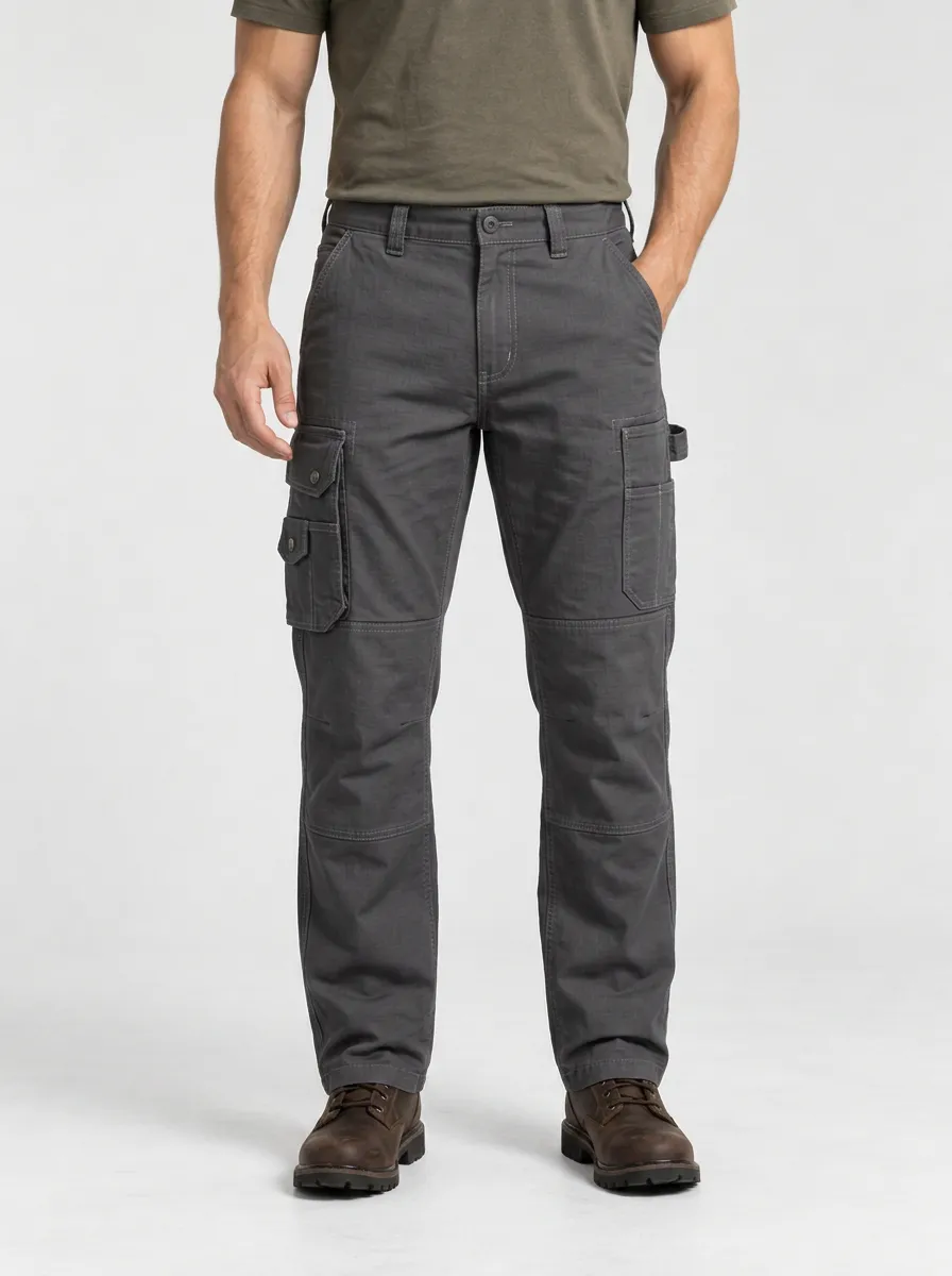 Men's Modern Workshop Cargo Multi-Pocket Work Pants