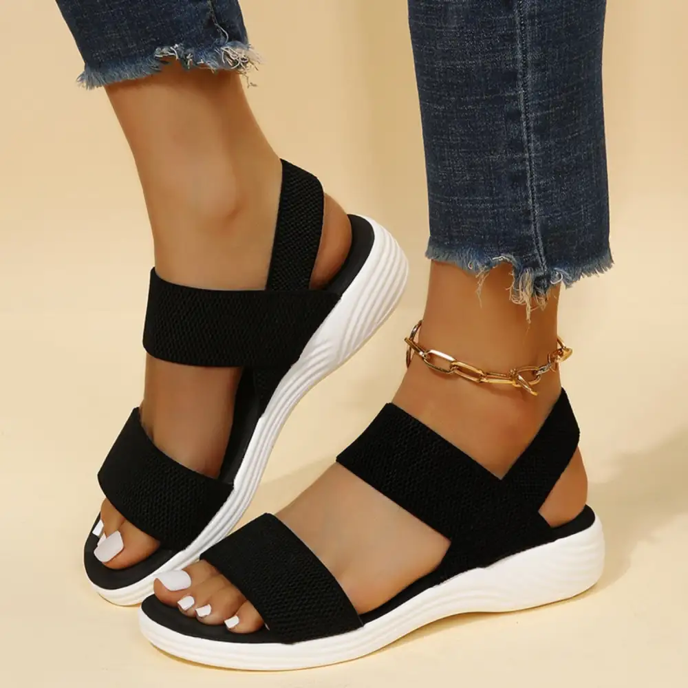 Charming Open-Toe Heeled Sandals