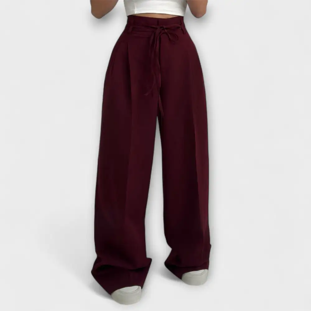 Lace Up Lightweight Trousers