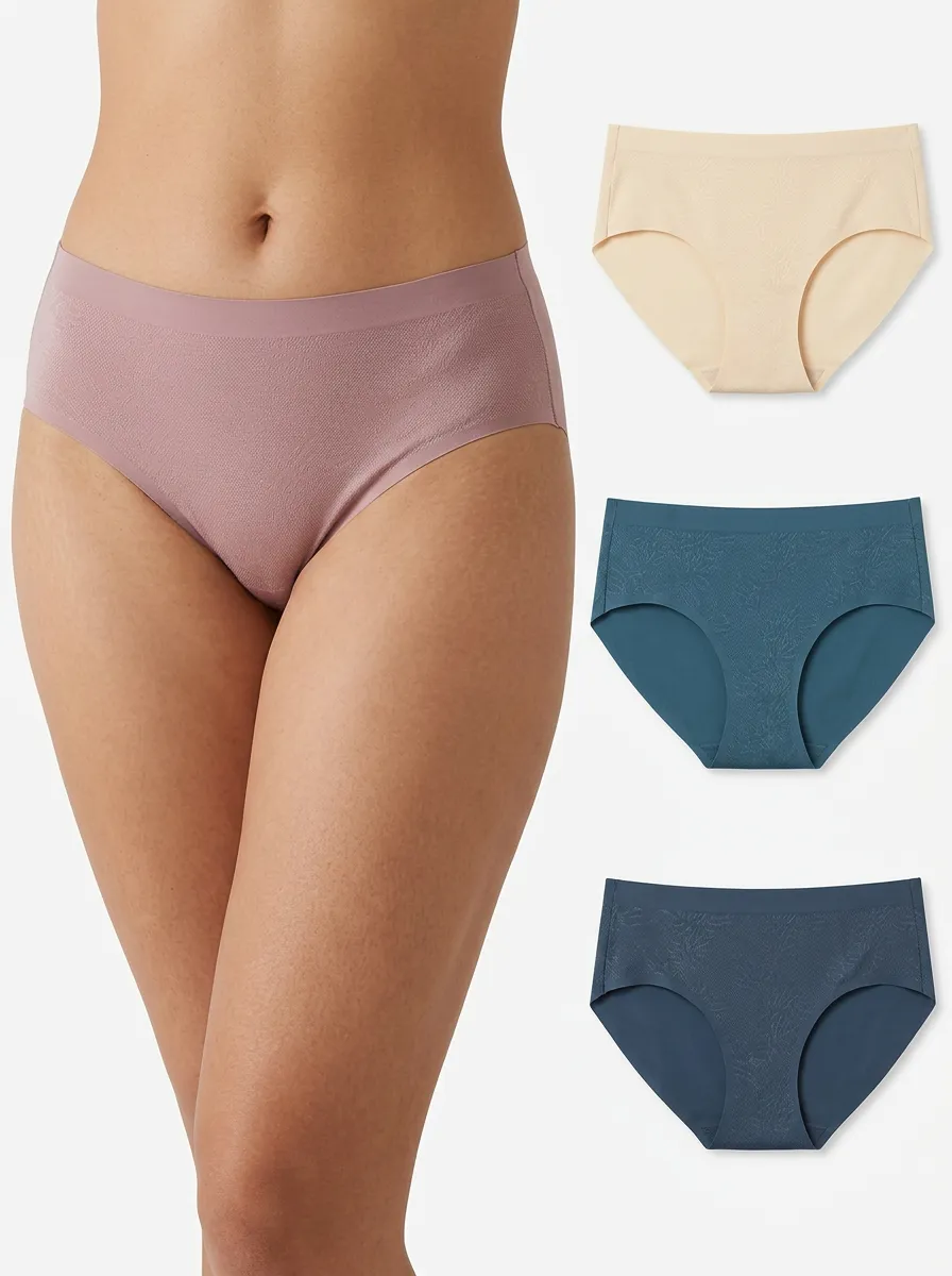 Classic Flexible Waist Three Pack Panties