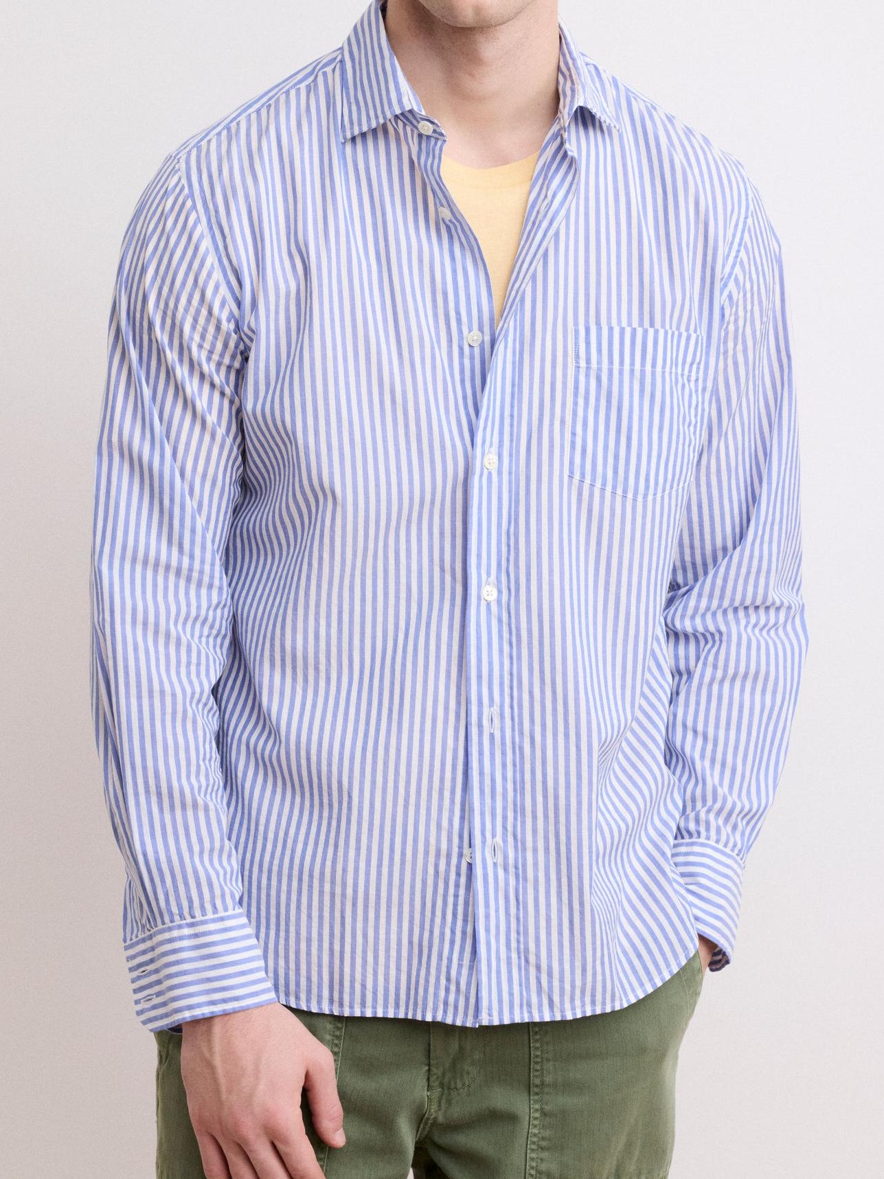 Soft And Comfortable Simple Cotton Stripted Shirt