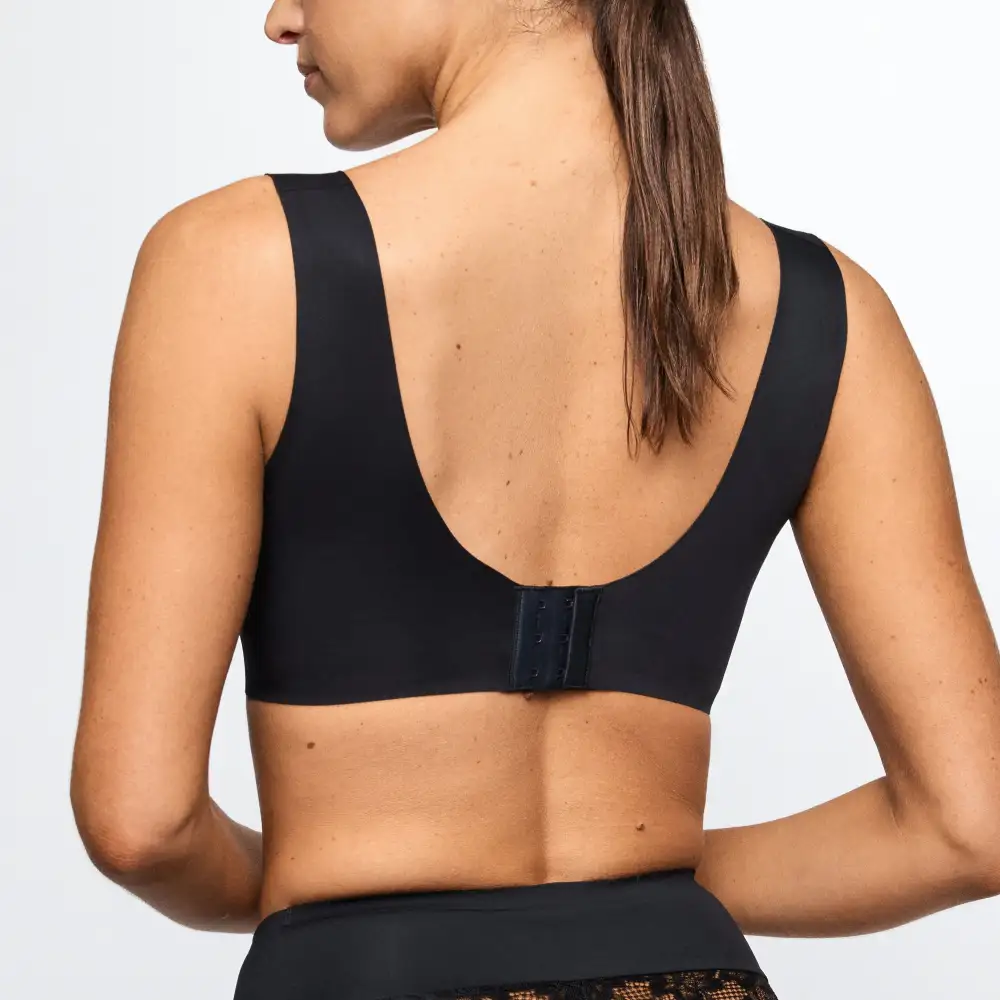 Women's Bralette Wireless Molded Padded Seamless Non-Adjustable Straps Adjustable Straps Wide Underband Bra