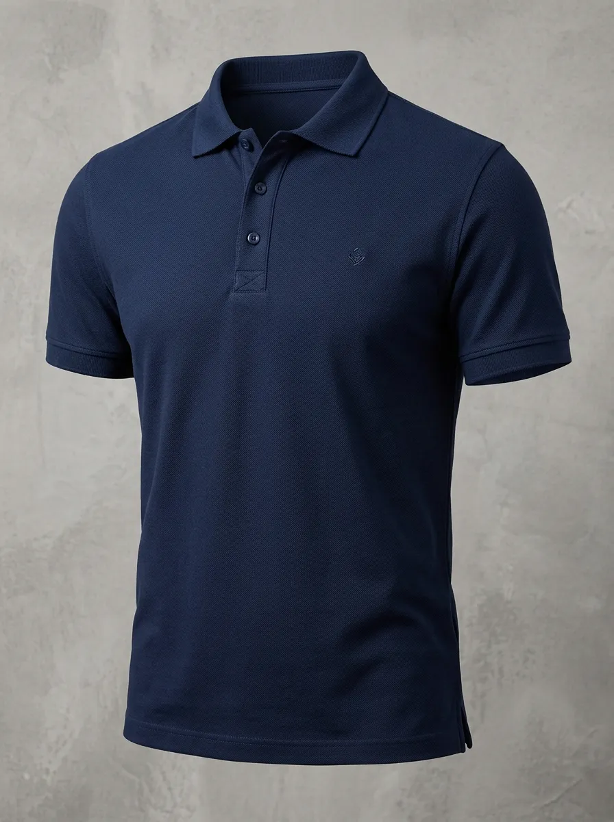 Refined Utility-Style Men's Polo Shirt