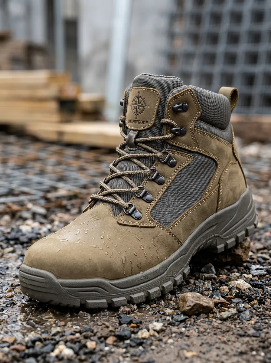 Trail-Ready Workwear Men's Waterproof Work Boots