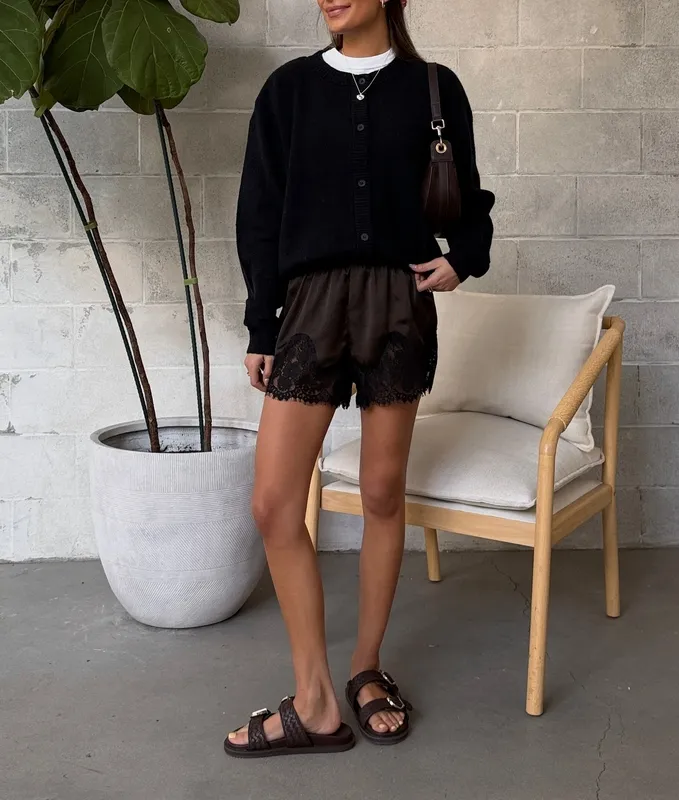 Soft Button Front Knit Cardigan