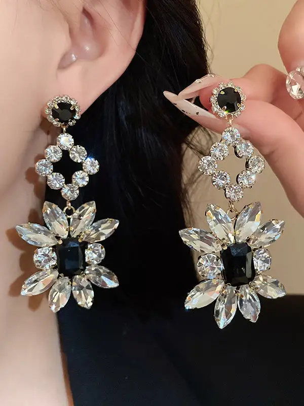 Minimal Celestial Drop Earrings