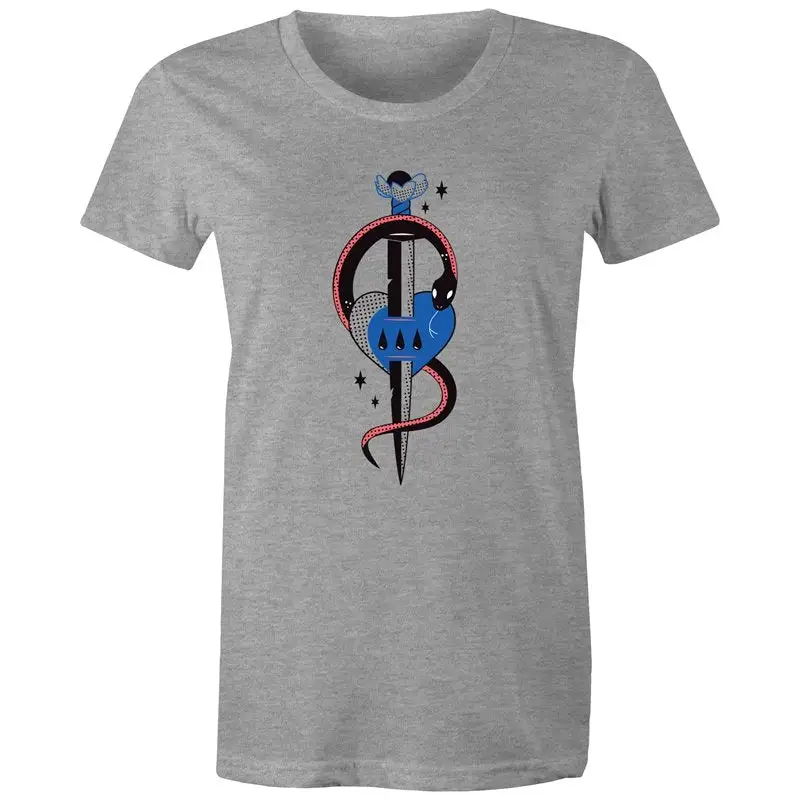 Caduceus Symbol Graphic T-Shirt