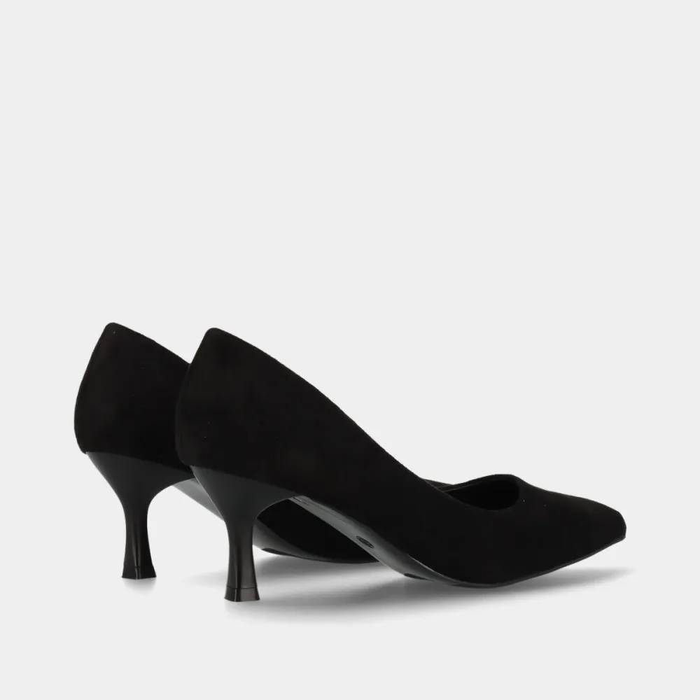 Refined Suede Effect Pointed Toe Stiletto Pumps