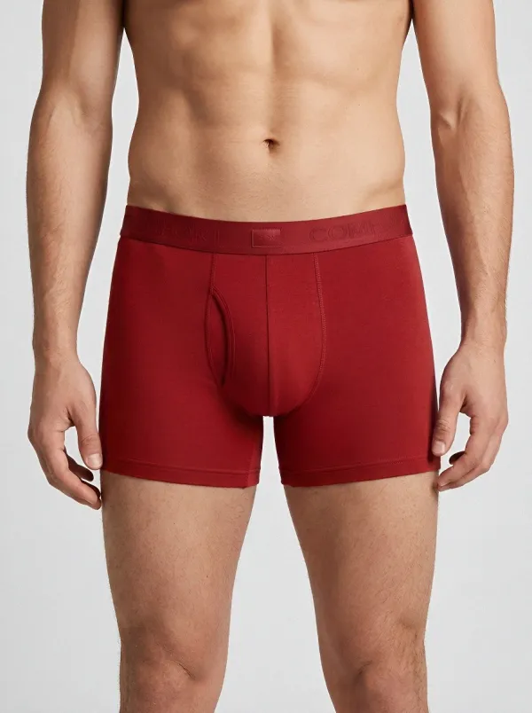 Men's Solid Comfort 3-Pack Boxer Briefs