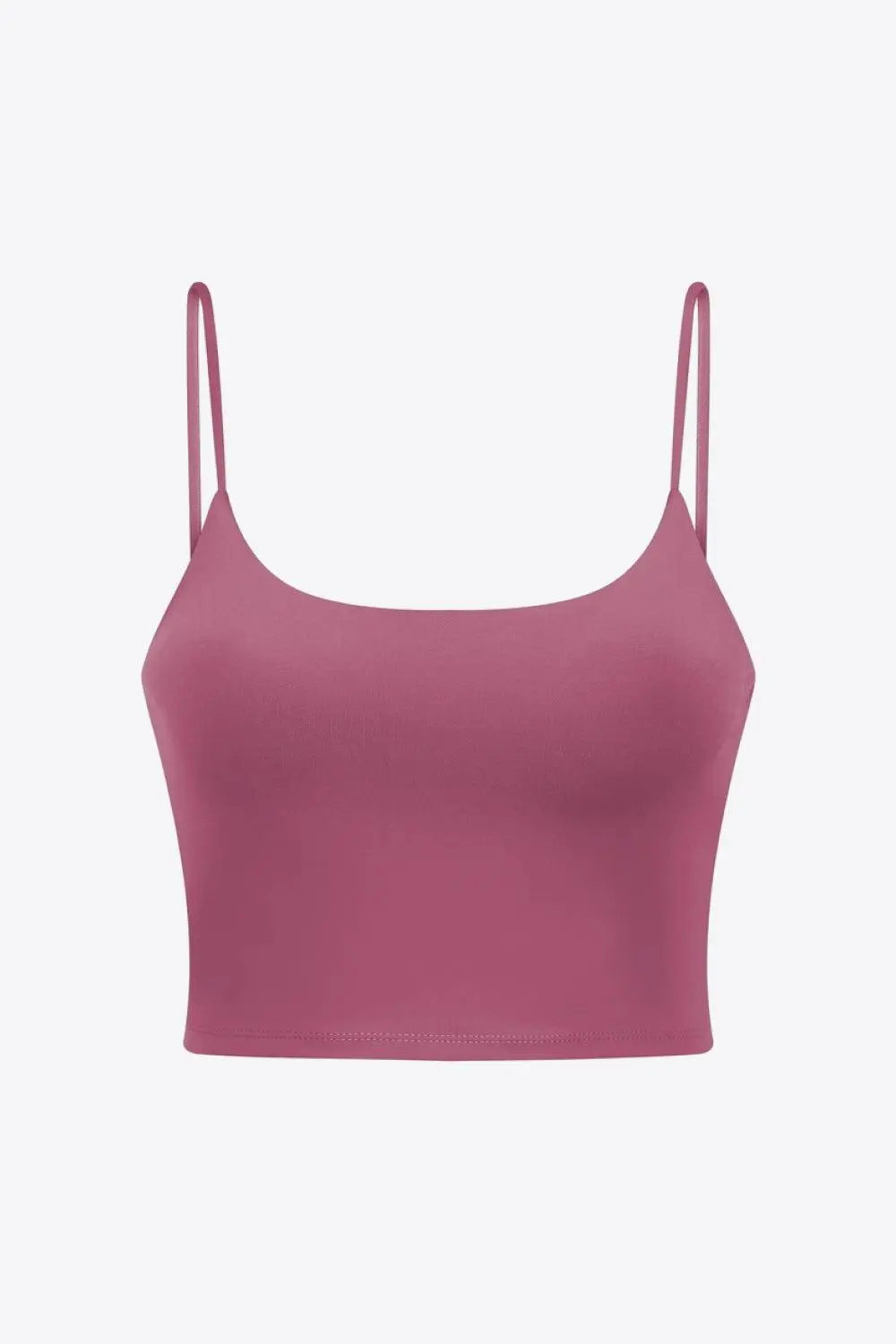 Refined Scoop-Neck Sports Cami