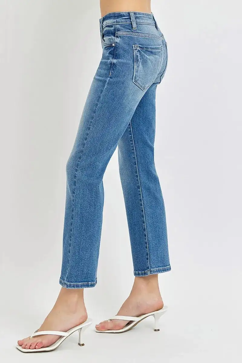 Soft Low Rise Flare Leg Denim Jeans