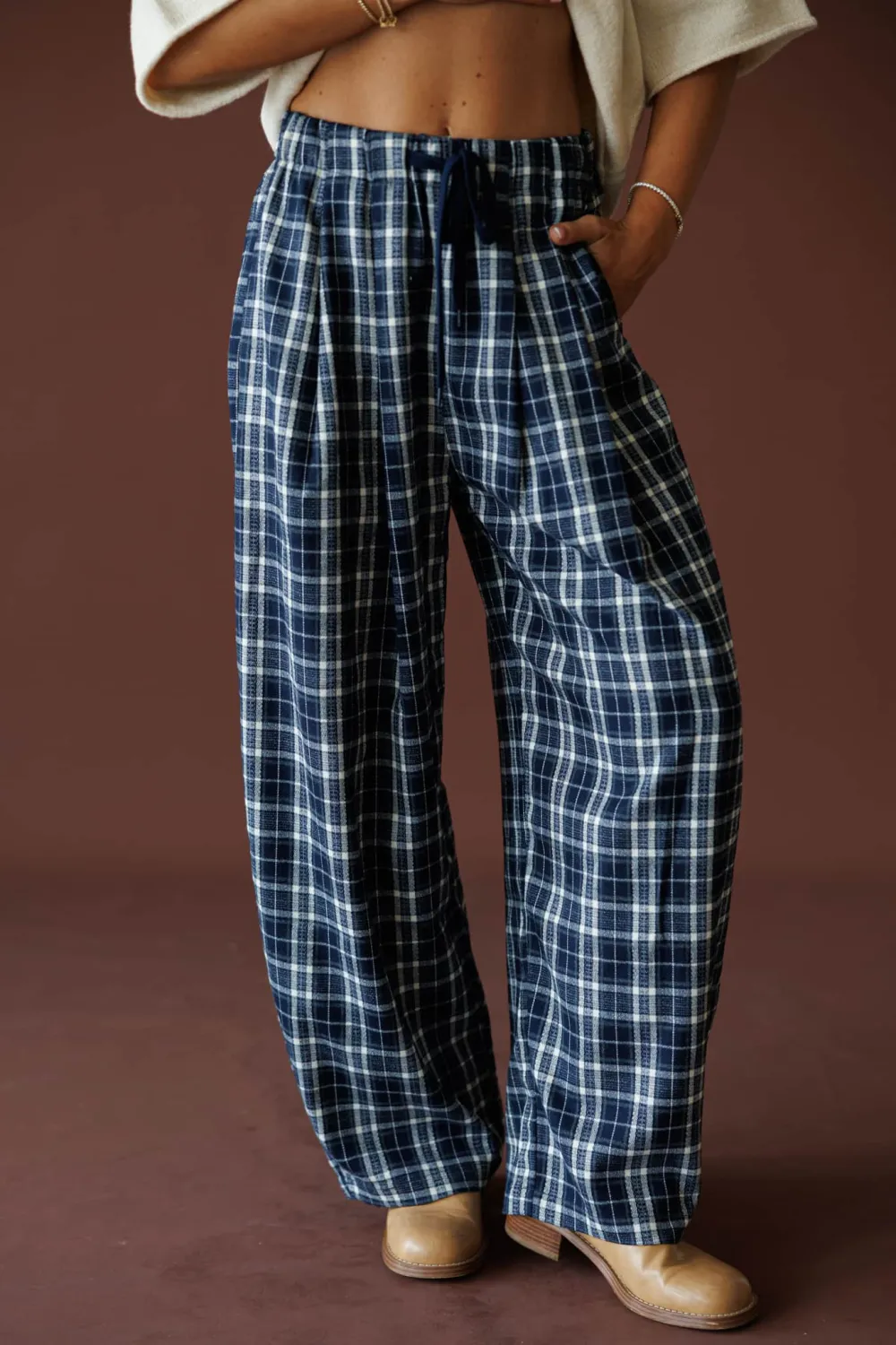 Lounge Checkered Pants