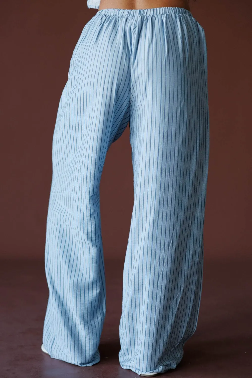 Striped Easy-Wear Versatile Pants
