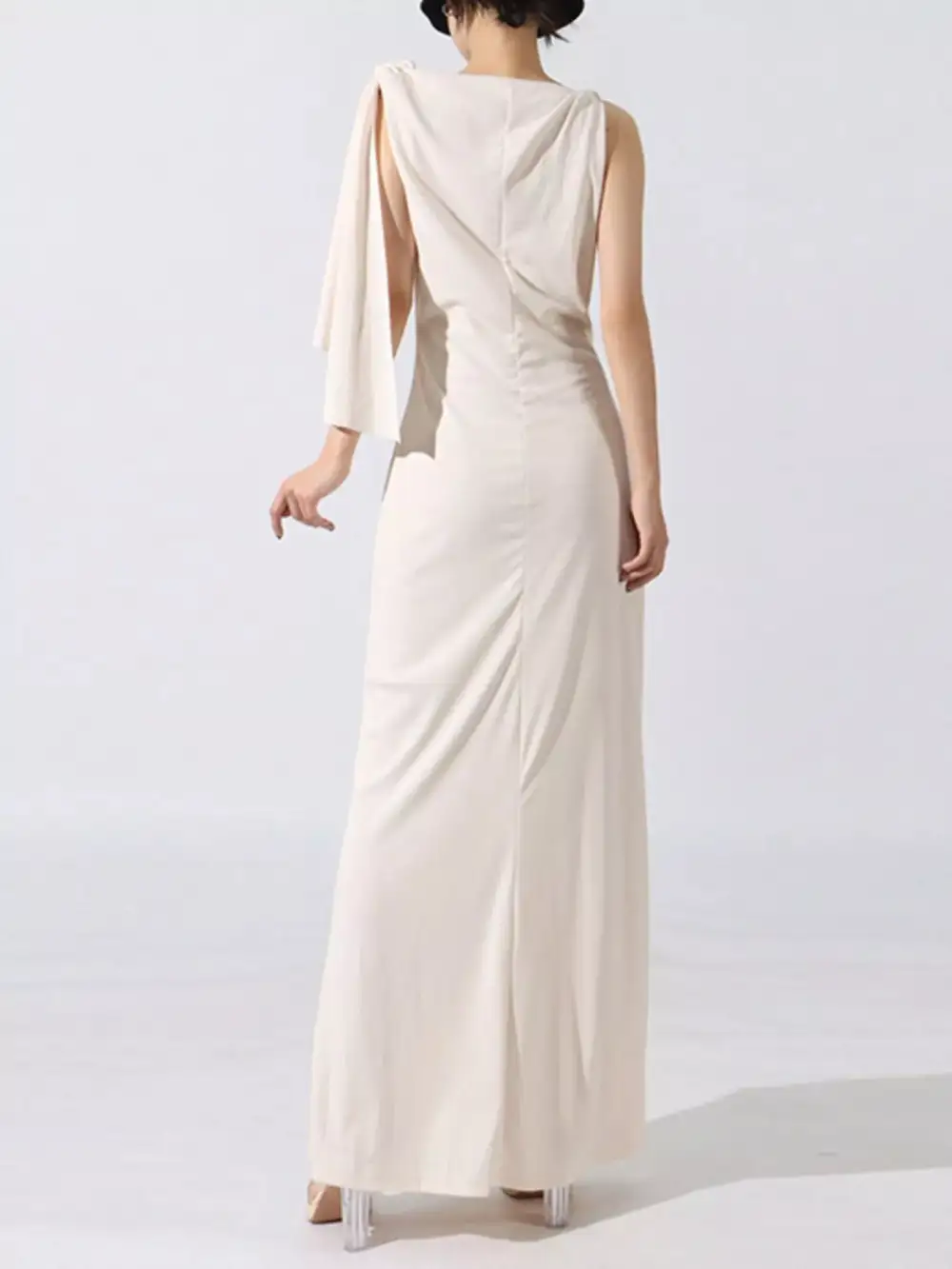 Wearable Cut Sleeveless Maxi Dress